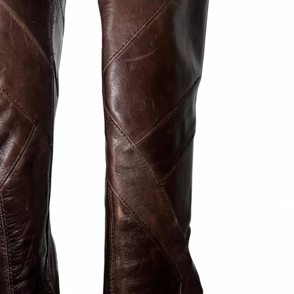 Stunning Vintage Aldo Edigorwen Brown 6 F 9 D - Picture 3 of 8